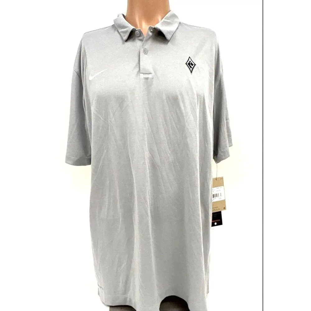 Nike Las Vegas Aces Dri-FIT Heather Golf Polo Shirt - Size L